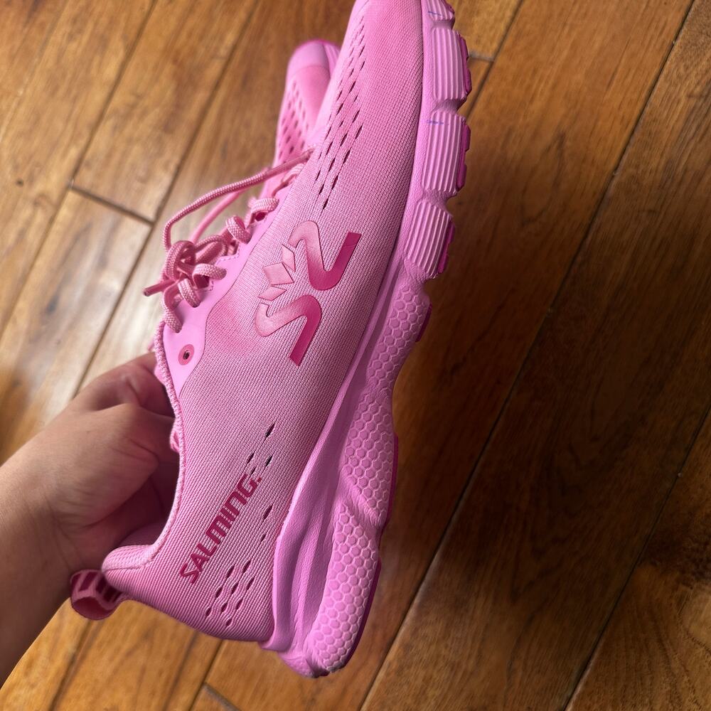 Salming enRoute 3 Shoes Women Forged Very Berry 2020 Running Shoes - Picture 3 of 6